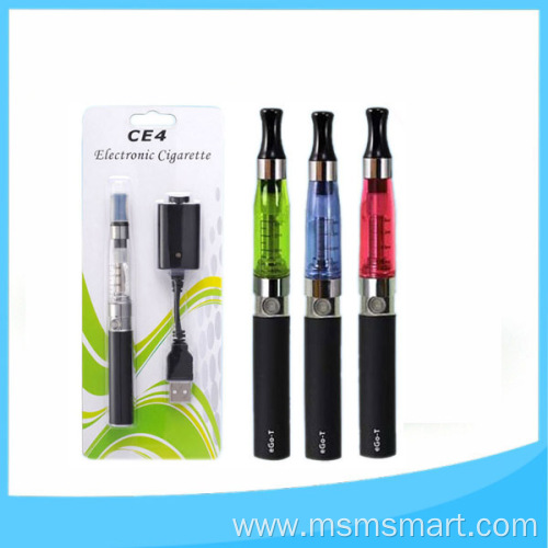 Best Selling colorful CE4 EGO-T Blister kits e-cigarette